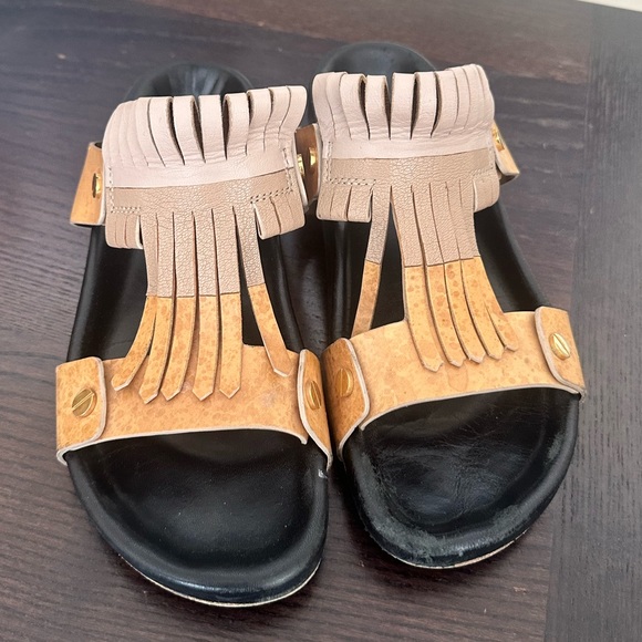 Chloé leather slides - Picture 2 of 7
